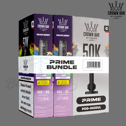 AL FAKHER 50K HYPERMAX PRIME POD Bundle - Grape Berry