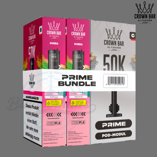 AL FAKHER 50K HYPERMAX PRIME POD Bundle - Hubba