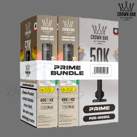 AL FAKHER 50K HYPERMAX PRIME POD Bundle - Lemon Lime Cherry Fizz