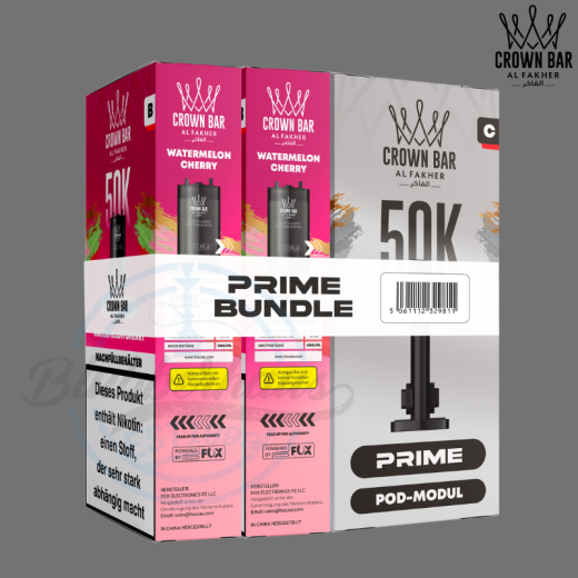 AL FAKHER 50K HYPERMAX PRIME POD Bundle - Watermelon Cherry