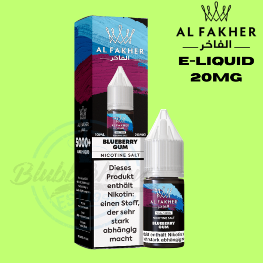 Al Fakher Liquid 20mg - Blueberry Gum