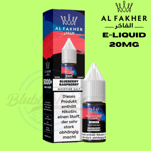 Al Fakher Liquid 20mg - Blueberry Raspberry