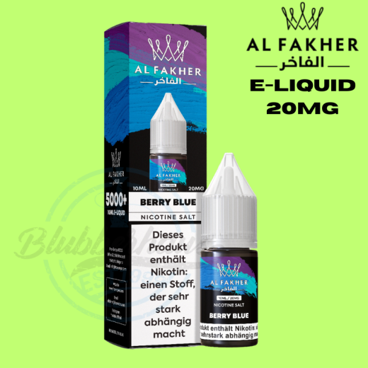 Al Fakher Liquid 20mg - Berry Blue