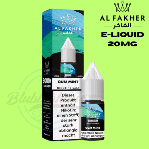 Al Fakher Liquid 20mg - Gum Mint