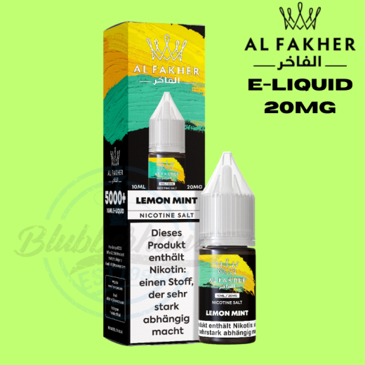Al Fakher Liquid 20mg - Lemon Mint