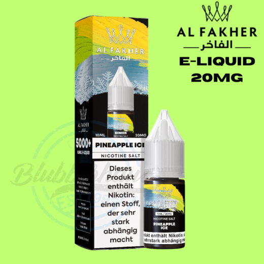 Al Fakher Liquid 20mg - Pineapple Ice