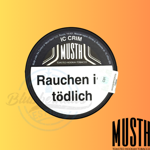 MustH Shisha Tabak 125g - IC CRIM