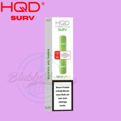 HQD Surv Einweg Vape - Lemon Lime