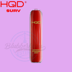 HQD Surv Einweg Vape - Raspberry Strawberry Cherry