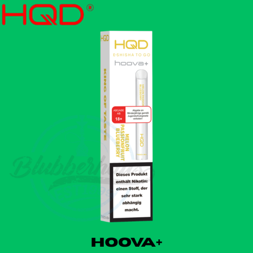 HQD Hoova+ Einweg Vape - Melon Passionfruit Blueberry
