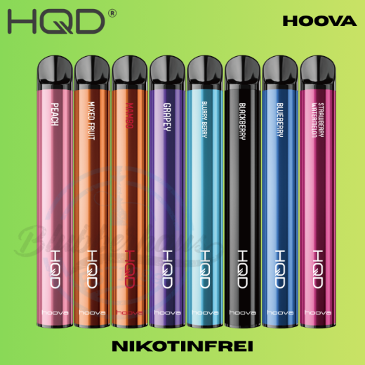 HQD Hoova (Nikotinfrei) Einweg Vape