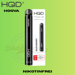 HQD Hoova (Nikotinfrei) Einweg Vape - Blackberry