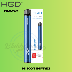 HQD Hoova (Nikotinfrei) Einweg Vape - Blueberry