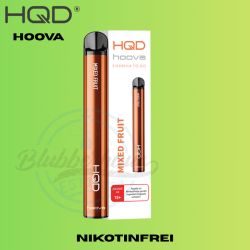 HQD Hoova (Nikotinfrei) Einweg Vape - Mixed Fruit