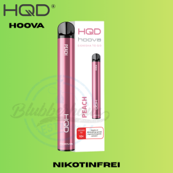 HQD Hoova (Nikotinfrei) Einweg Vape - Peach