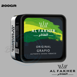 Al Fakher Shisha Tabak 200g - Grapio