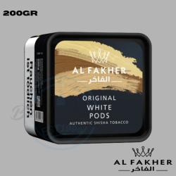 Al Fakher Shisha Tabak 200g - White Pods