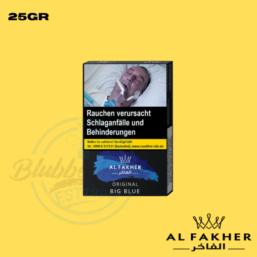 Al Fakher Shisha Tabak 25g - Big Blue