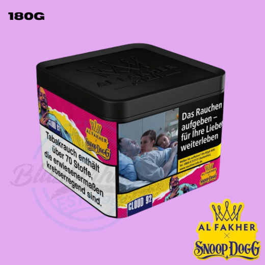 Al Fakher x Snoop Dogg Shisha Tabak 180g - Cloud 92