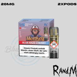 RandM Tornado Pods - Blue Razz Cherry