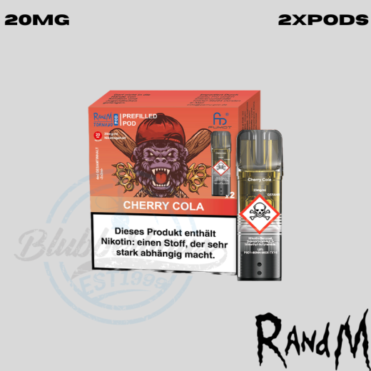 RandM Tornado Pods - Cherry Cola