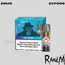 RandM Tornado Pods - Dr. Blue