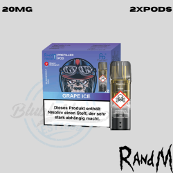 RandM Tornado Pods - Grape Ice