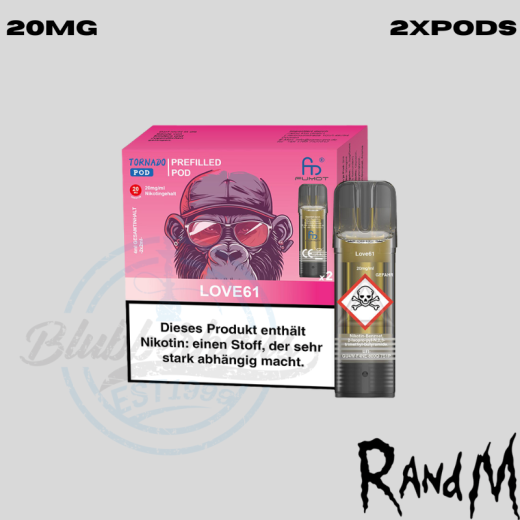 RandM Tornado Pods - Love 61