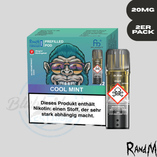 RandM Tornado Pod - Cool Mint