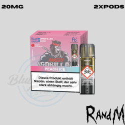 RandM Tornado Pods - Peach Ice