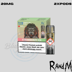 RandM Tornado Pods - Strawberry Ice