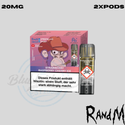 RandM Tornado Pods - Strawberry Raspberry Cherry Ice