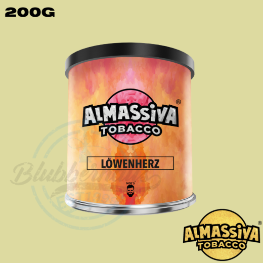 Almassiva Shisha Tabak 200g - Löwenherz