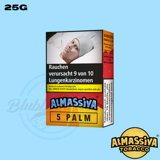 Almassiva Shisha Tabak 25g - 5 Palm