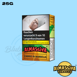Almassiva Shisha Tabak 25g - Cabrio in Marbella