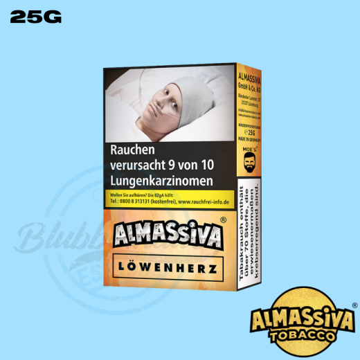 Almassiva Shisha Tabak 25g - Löwenherz