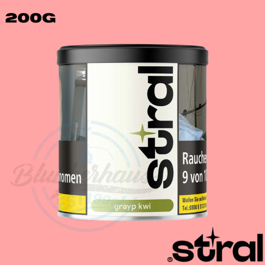 Stral Shisha Tabak 200g - Grayp Kwi
