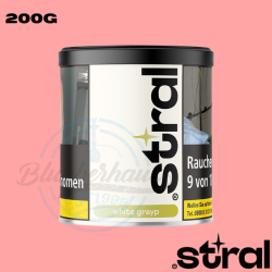 Stral Shisha Tabak 200g - White Grayp