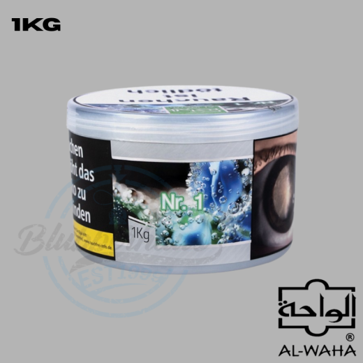 Al Waha Shisha Tabak 1KG - NR.1/T&M (Traube Minze)