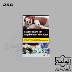 Al Waha Shisha Tabak 25g - NR.1/T&M (Traube Minze)