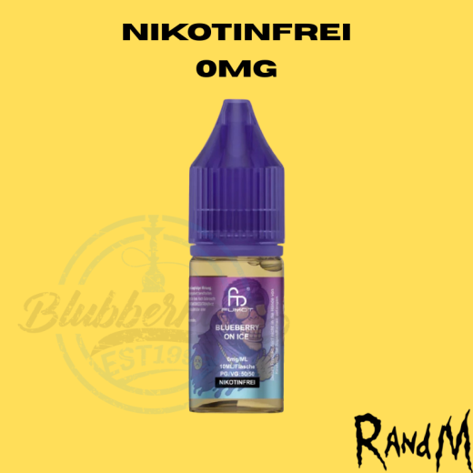 RandM Tornado Liquid 0mg (Nikotinfrei) - Blueberry On Ice