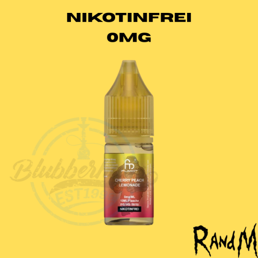 RandM Tornado Liquid 0mg (Nikotinfrei) - Cherry Peach Lemonade