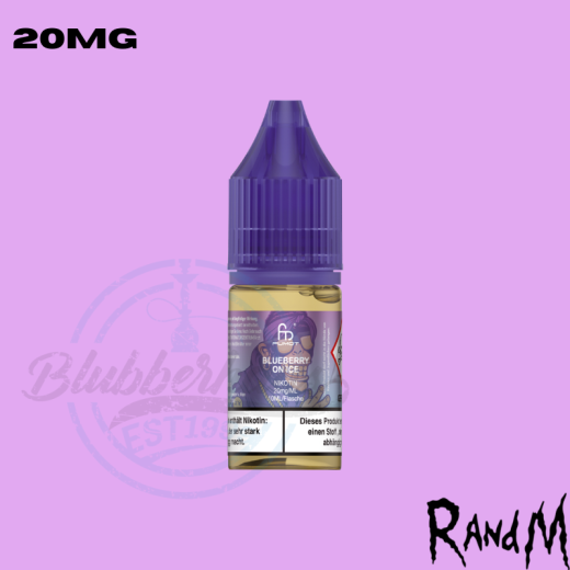 RandM Tornado Liquid 20mg - Blueberry On Ice