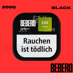 Sebero BLACK Shisha Tabak 200g - Cuctus