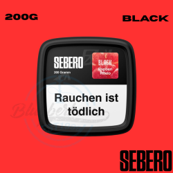 Sebero BLACK Shisha Tabak 200g - Rspberi Rffelo