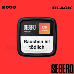 Sebero BLACK Shisha Tabak 200g - Warmel