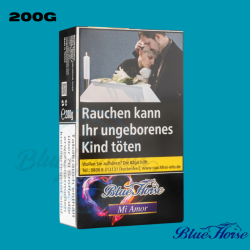 Blue Horse Shisha Tabak 200g - Mi Amor