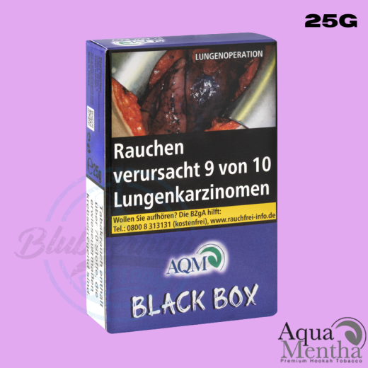 Aqua Mentha Shisha Tabak 25g - Blackbox