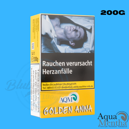 Aqua Mentha Shisha Tabak 200g - Golden Anna