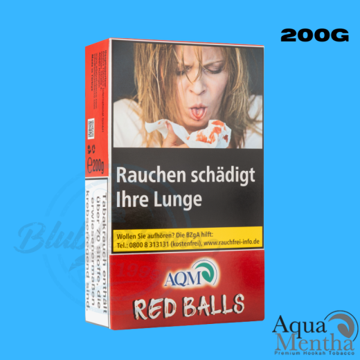 Aqua Mentha Shisha Tabak 200g - Red Balls
